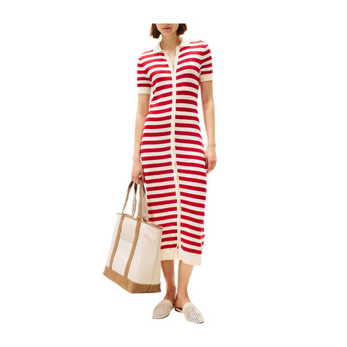 Tommy Hilfiger Borsa a spalla Borsa Donna TH Summer Canvas Tote UNI P25 - TOMMY HILFIGERAW0AW17421 - RBC - UNI - Francavilla Moda